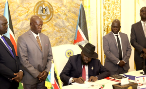 Kiir signs EAC Treaty Bill into law