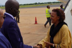 AU delegation arrives in South Sudan for talks