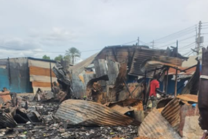 Fire at Juba’s Konyokonyo market destroys shops
