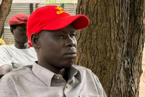 Displaced Akobo county commissioner received with gifts in Bor