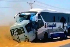 مصرع 14 شخصًا وإصابة 16 في حادث سير مروع بطريق مدني–الخرطوم