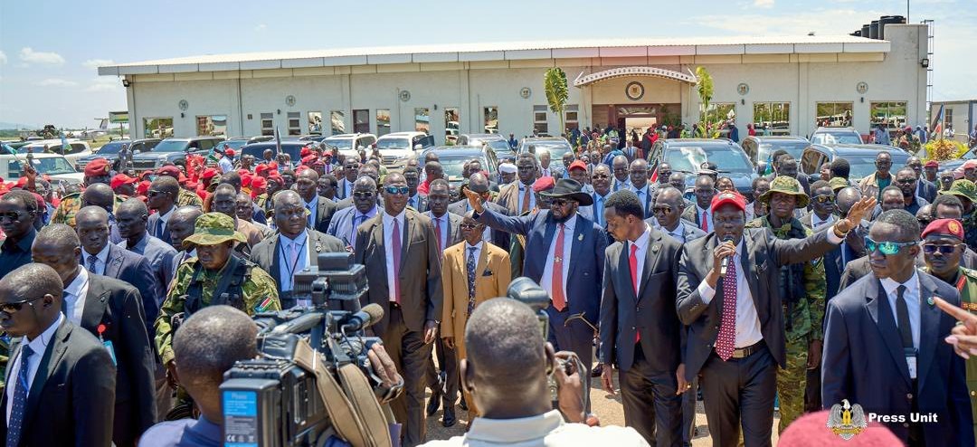 Kiir returns to Juba after visits to Djibouti, Uganda