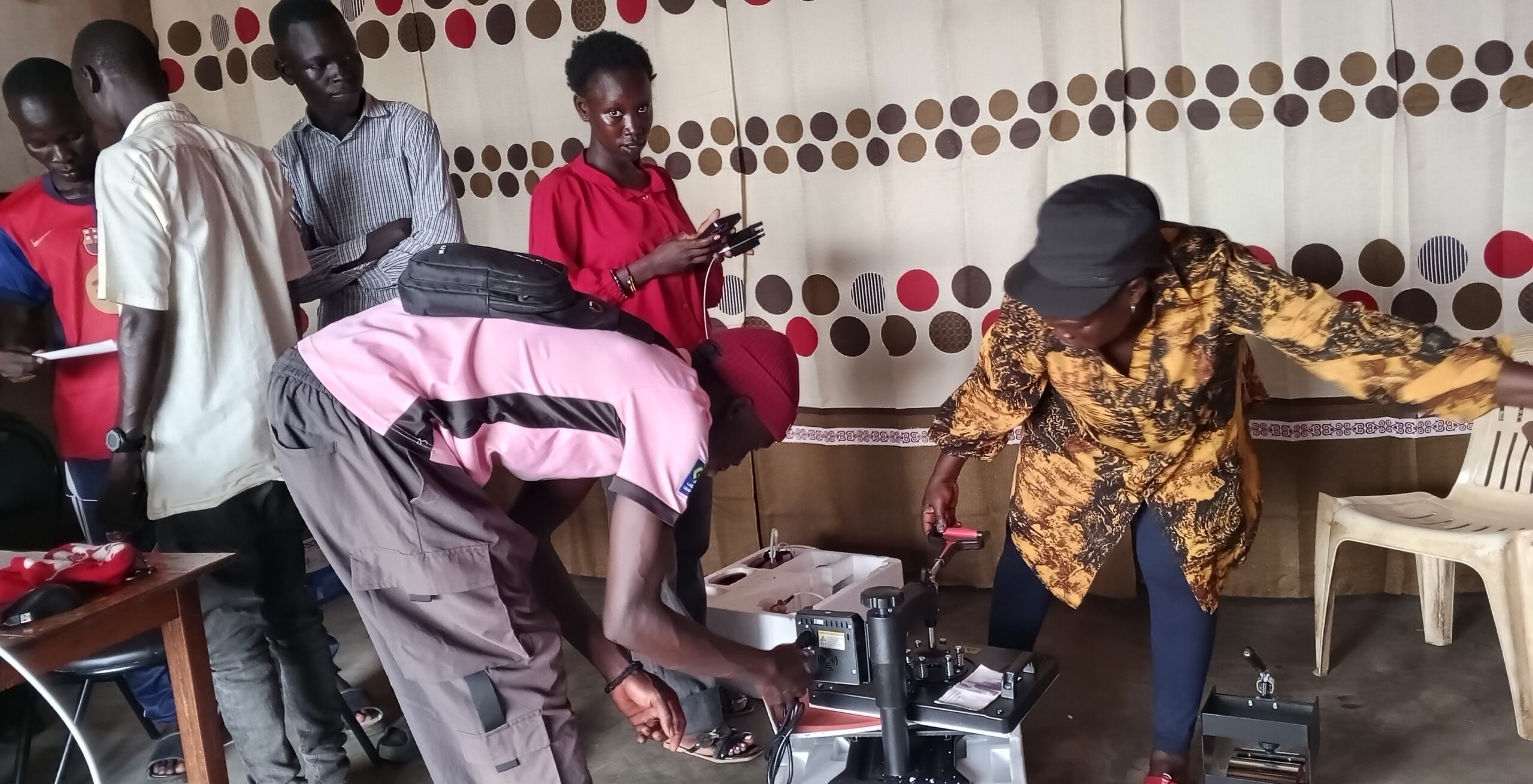 17-year-old Torit entrepreneur trains youth in printing and design skills
