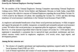 Employees threaten legal action over social insurance fund remittances