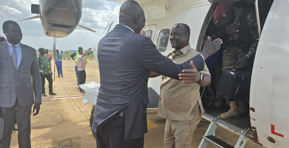 VP Taban returns to Juba after Unity State visit