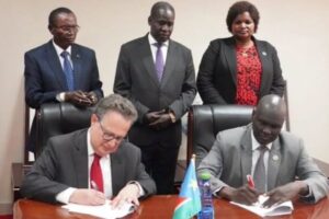 U.S., South Sudan sign $166 million health partnership