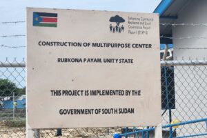 Unity State opens World Bank-funded community centre