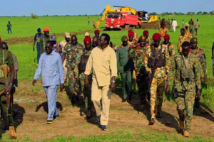 Governor Monytuil launches rehabilitation of Mayom-Ajakuach Road