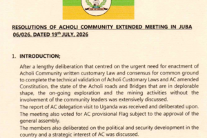 Acholi Community warns exclusion from mining activities could trigger conflict