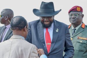 Kiir returns to Juba after South Africa visit