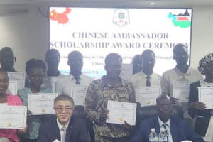 36 University of Juba students get Chinese scholarship
