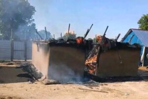 Bor commissioner’s private residence set ablaze
