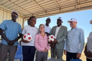 EU, Germany hand over upgraded sports facility in Terekeka