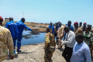 GPOC to fence Unity State oil pit after woman falls in