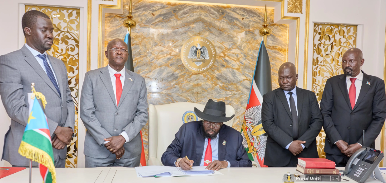 Kiir Signs South Sudan Election Law: Paves Way for 2026 General Elections