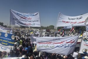 مسيرات شعبية حاشدة في غرب دارفور تأييداً لحكومة “تأسيس”