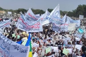 East Darfur: Demonstrators demand end to war, civilian protection