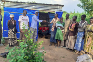 GIZ gives grinding machines to smallholder farmers, Yei River, Magwi