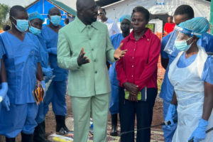 Governor Rimbasa, officials inspect Yambio Ebola unit to test readiness
