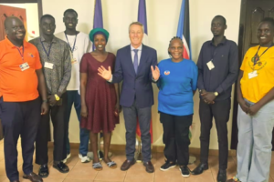 South Sudanese youth going to Dakar Olympics pledge peace