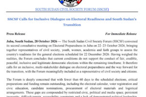 Civil society forum calls for inclusive dialogue on electoral readiness, transition
