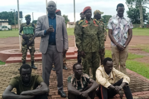3 SPLA-IO soldiers surrender as Yei authorities urge rebels to embrace peace