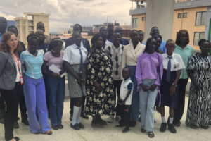 South Sudanese children demand climate action as floods threaten their future