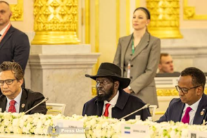 Kiir urges robust Russia-Africa economic partnership at Moscow summit