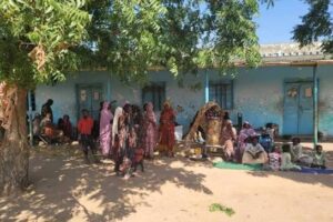 حكومة النيل الأزرق تدشن معسكر العزازة الجديدة لتجميع النازحين وإخلاء المدارس
